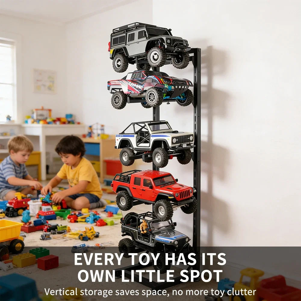 Large Rc Model Car Standing Display Rack Storage
