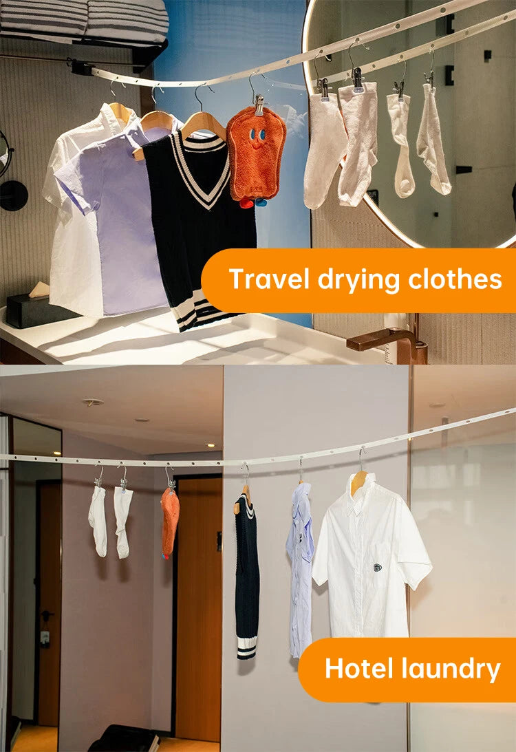 6m Retractable Car Drying Multi-Function Drying Rack Self-Driving