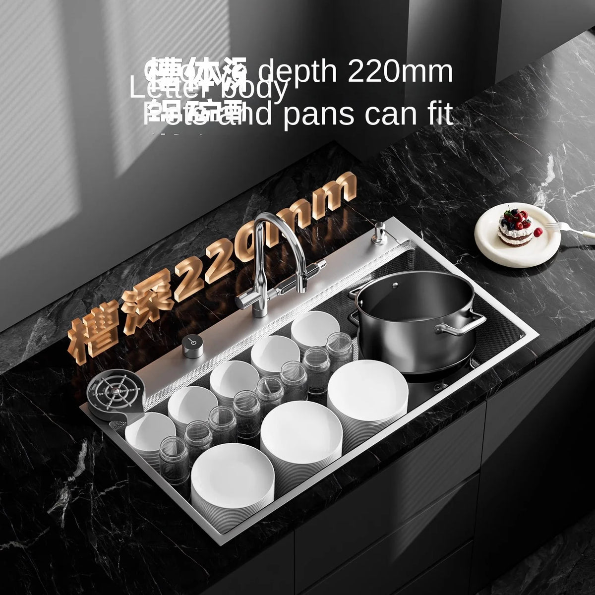 Original Finish Dishwasher-Compatible Sus304 Stainless Steel
