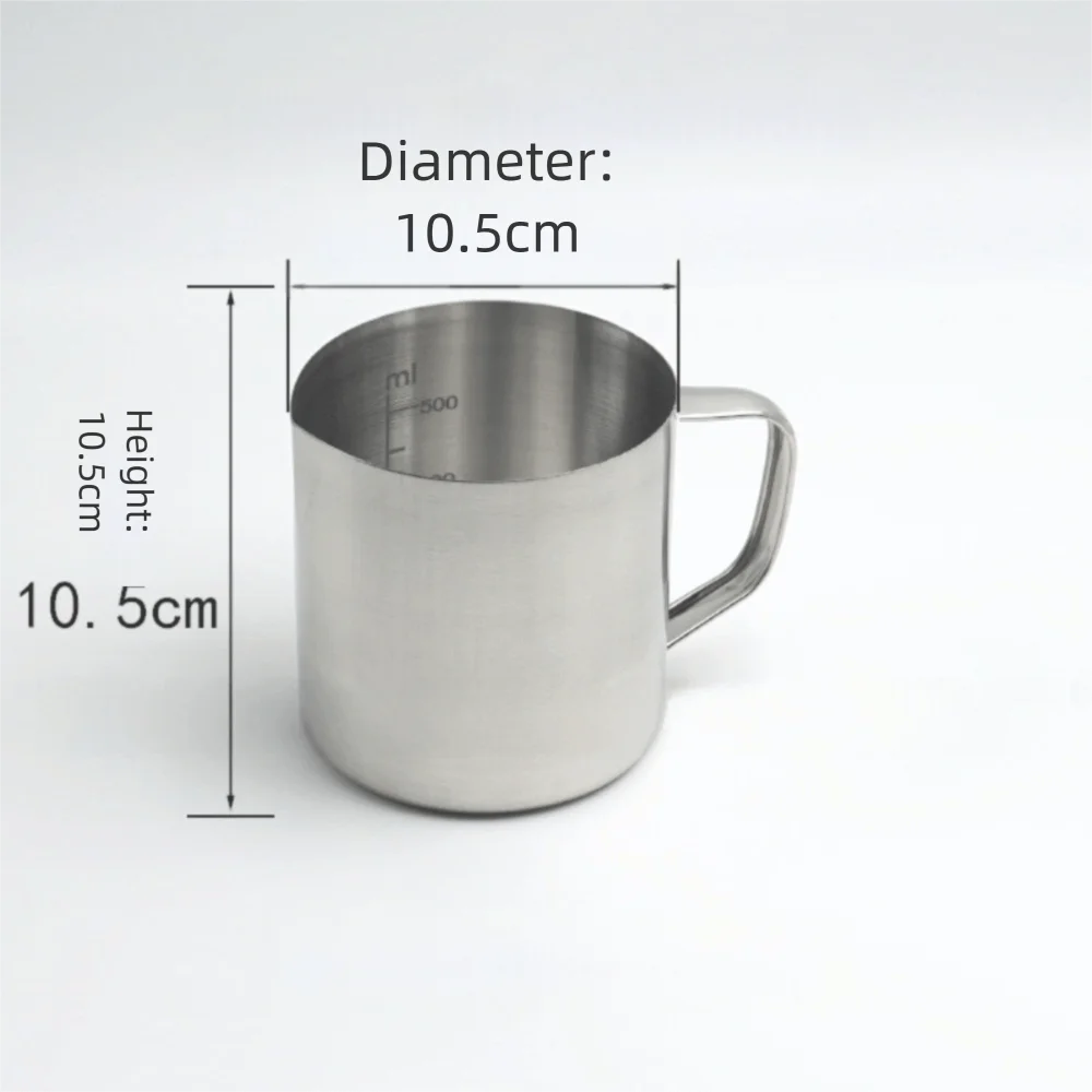 Stainless Steel Laboratory Beaker Scale Graduation Large Capacity