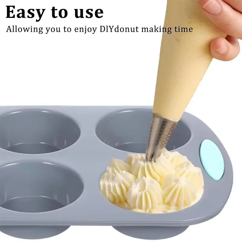 Silicone Fluted Cake Pans Non-Stick Oven Baking Pans