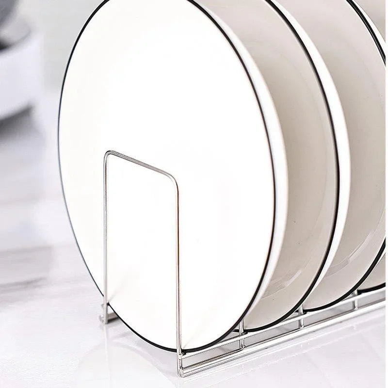 1pc Stainless Steel Dish Rack Dish Pan Plate