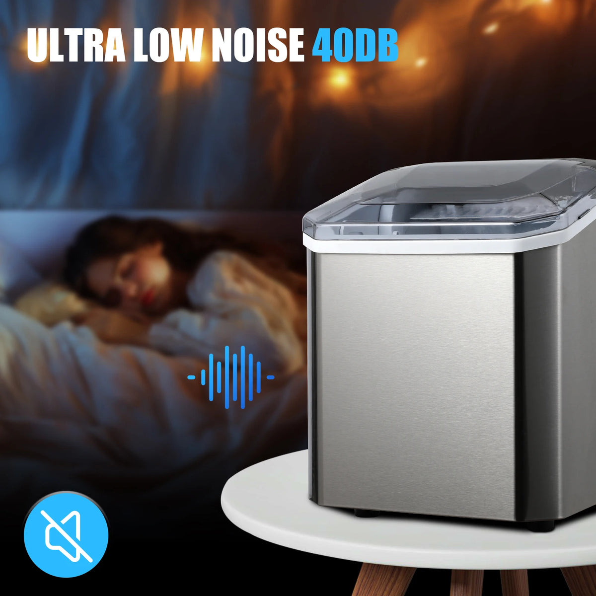 Bromose Electric Ice Maker 220 Bar Office Bullet