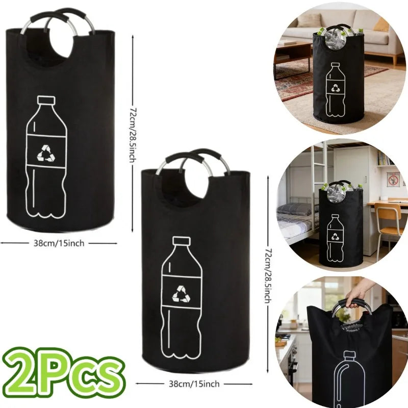 1-3pcs Folding Storage Bag 82l Large Capacity Empty
