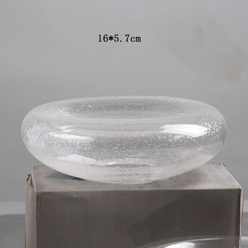 French-Style Western Food Double-Glazed Dessert Plate High-End