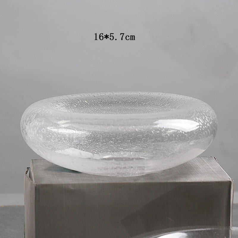 French-Style Western Food Double-Glazed Dessert Plate High-End