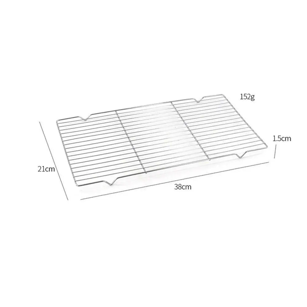 Nonstick Metal Cake Cooling Rack Grid Net Baking