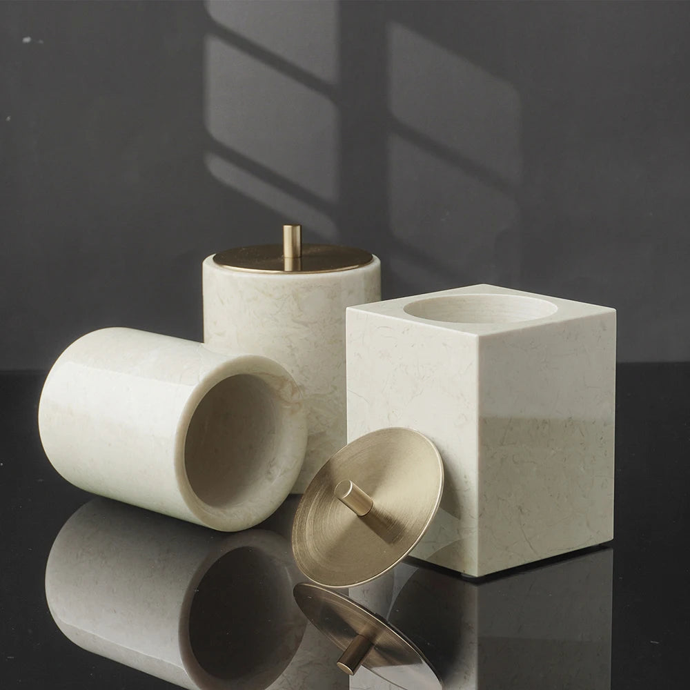 Crema Nuova Natural Marble Bathroom Elegent Soap Dish