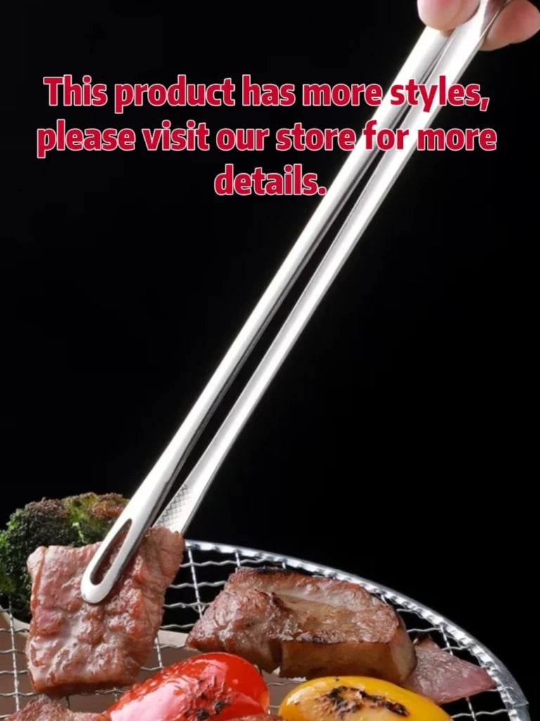 Stainless Steel Bbq Tongs Food Tongs Bbq Steak