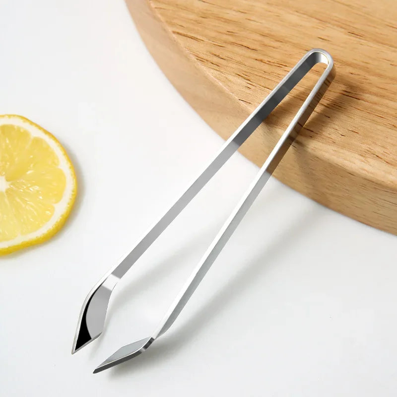 Pc Stainless Steel Fish Bone Tweezers Pincer Clip
