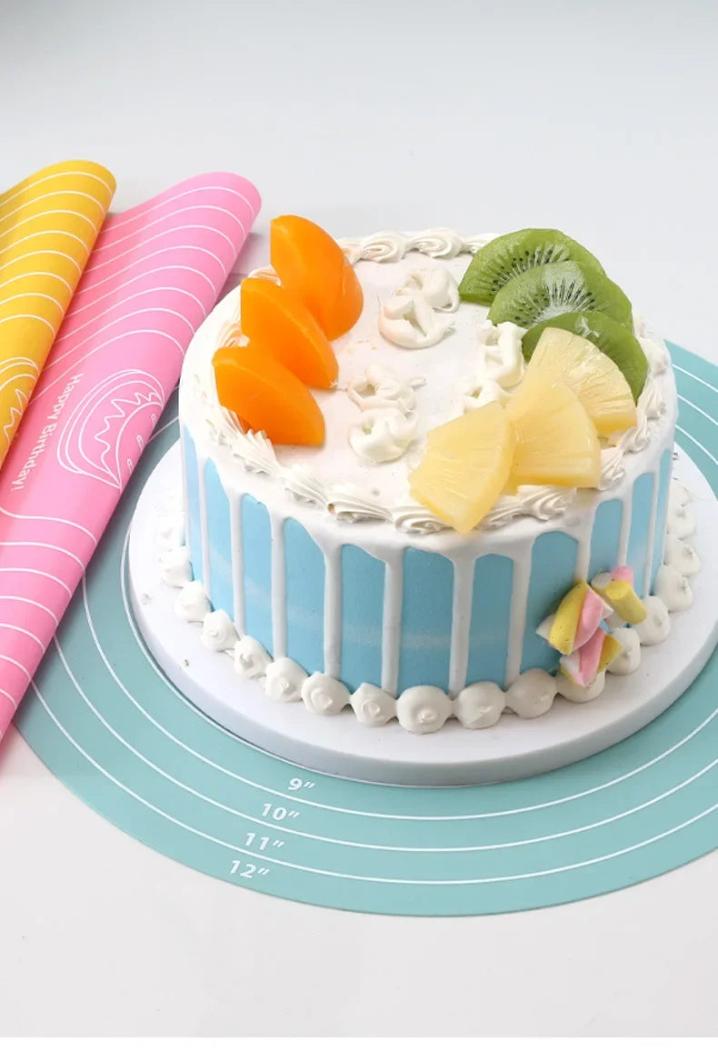 Silicone Cake Mat 12 Inch Round Silicone Mat