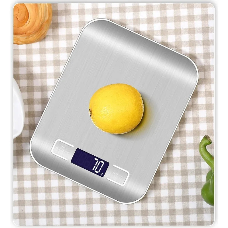Digital Scale Stainless Steel Platform - 5/10kg Lcd
