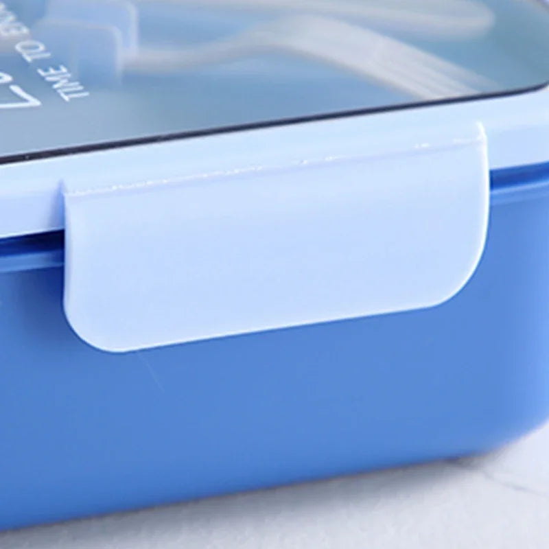 Lunch Box Office Bento Box Fork Spoon Microwave