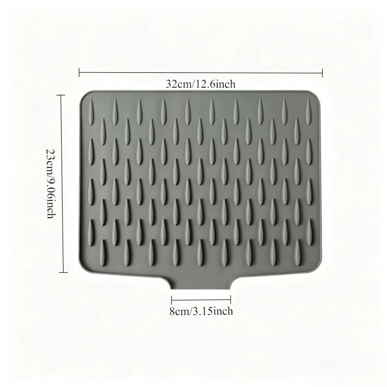 Silicone Dish Drying Mat Counter - Heat Resistant