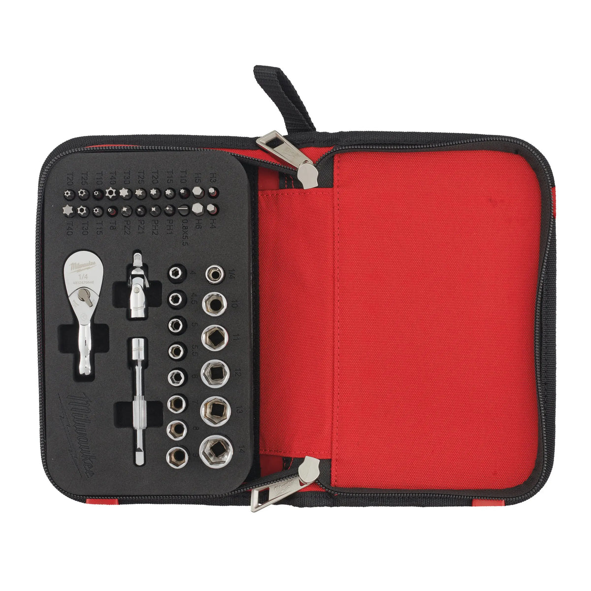 Milwaukee 39 Metric 1/4 Compact Integrated Ratchet Sleeve