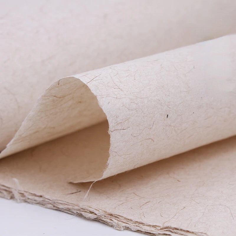 Chinese Pure Mulberry Paper Handmade Plant Fiber Half