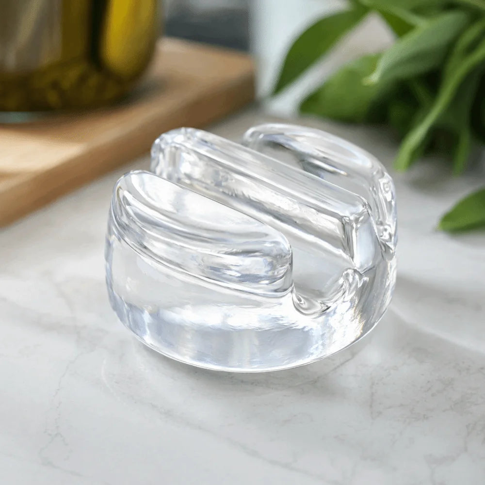 Fermented Glass Weights Handle Clear Wide Mouth Mason