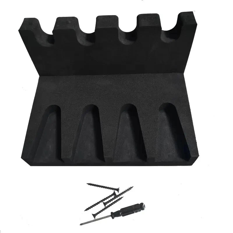 Rack Organizer Slots Soft Foam Pistol Holder Gun