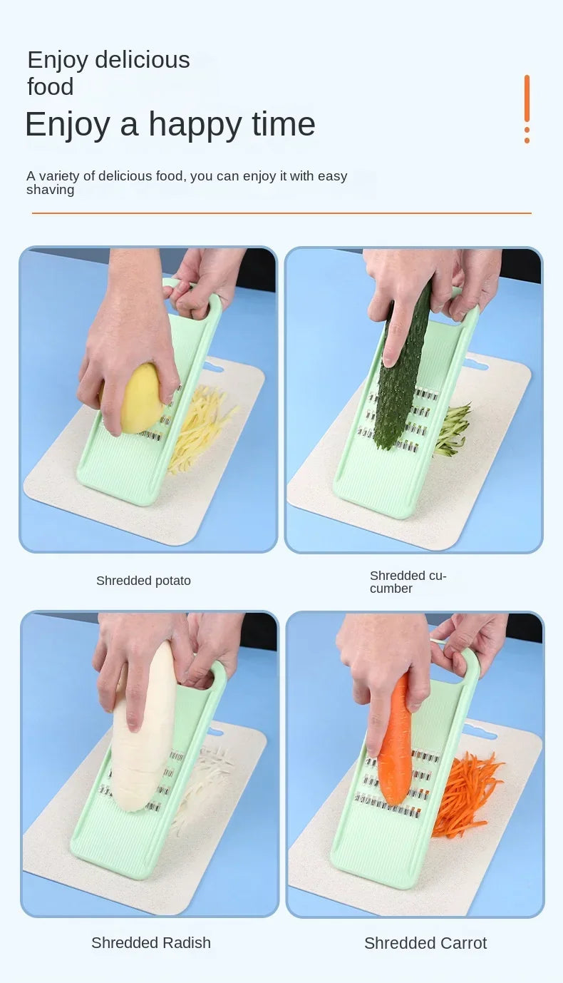 Potatoes Carrots Cucumbers Slicer Stainless Steel Shredder