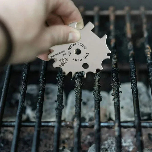 Cleaning Barbecue Scraper Metal Bbq Grills Grate Cleaner