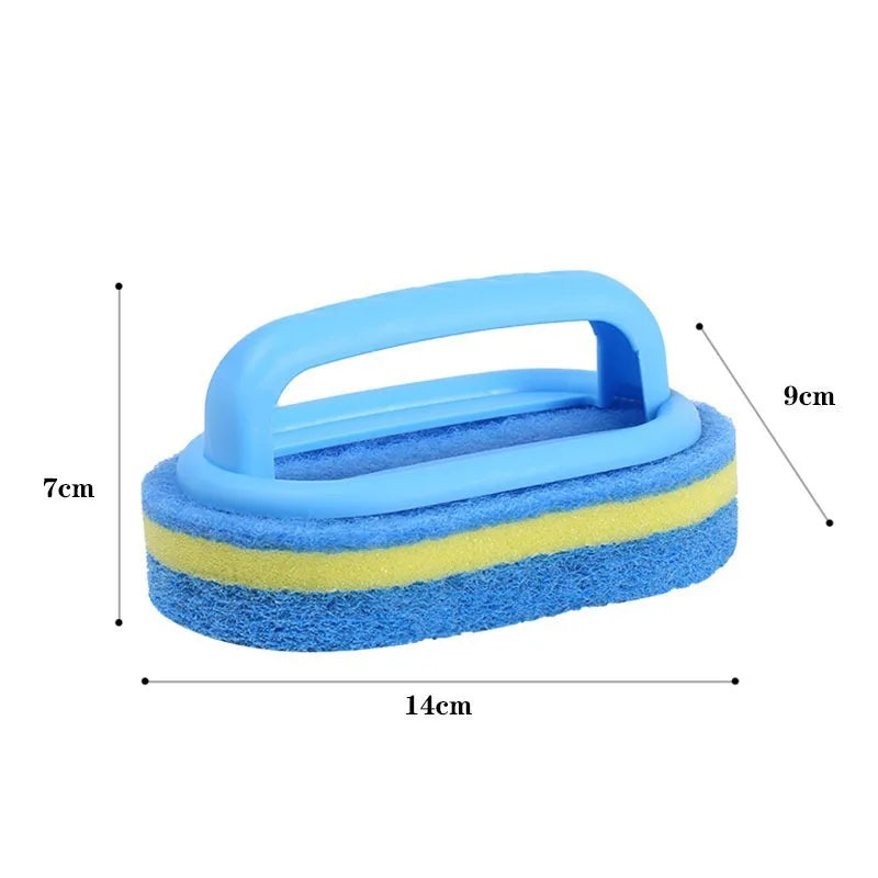 Cleaning Brush Handle Dish Soap Bathroom Tub Thicken