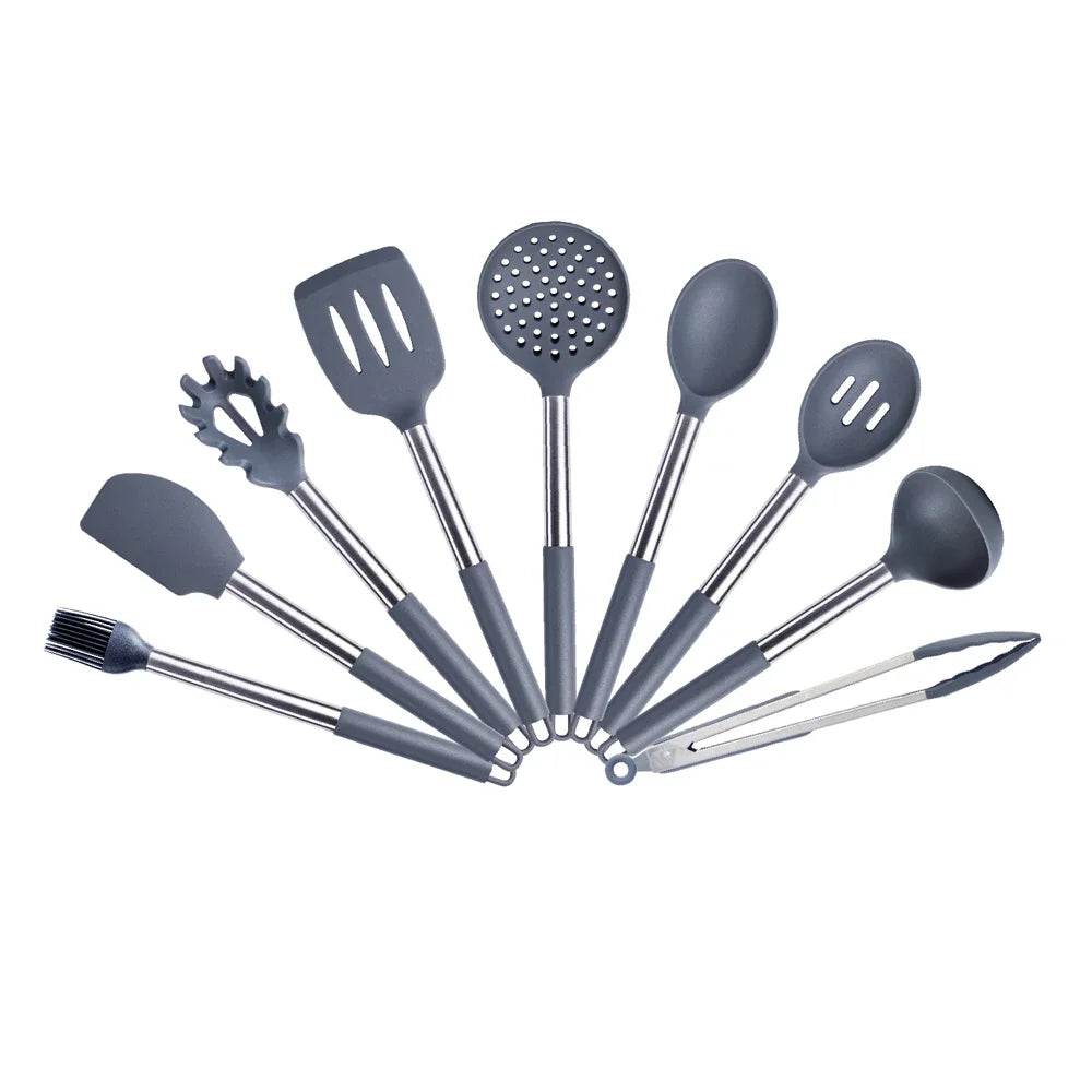 Quality Silicone Utensils Cooking Non Stick Kitchenware Heat