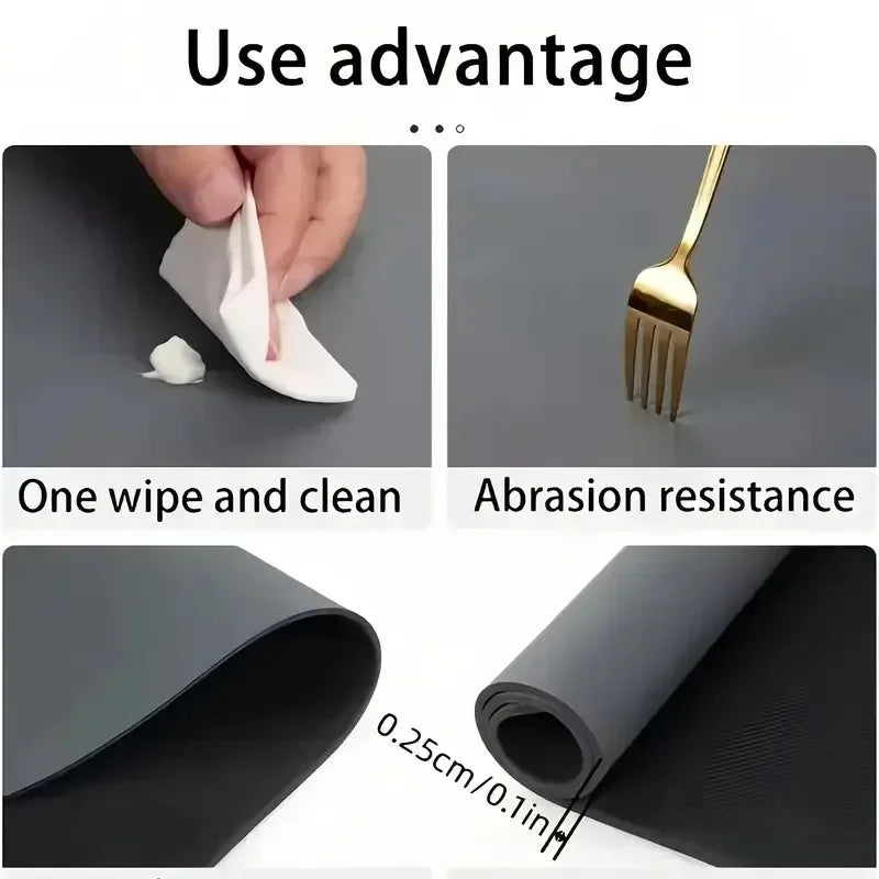 Dish Drying Mat Super Absorbent Dish Mat Drying