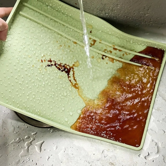 Counter Protection Silicone Tableware Mat Waterproof Non-Slip Bar