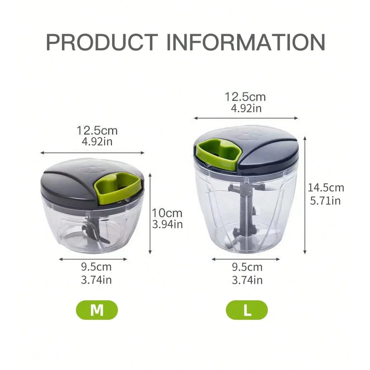 Multi Meat Mincer Garlic Chopper Onion Cutter Rotate