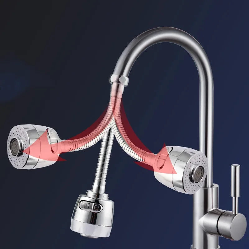 2/3 Modes Sink Faucet 360 Rotation Filter Extension