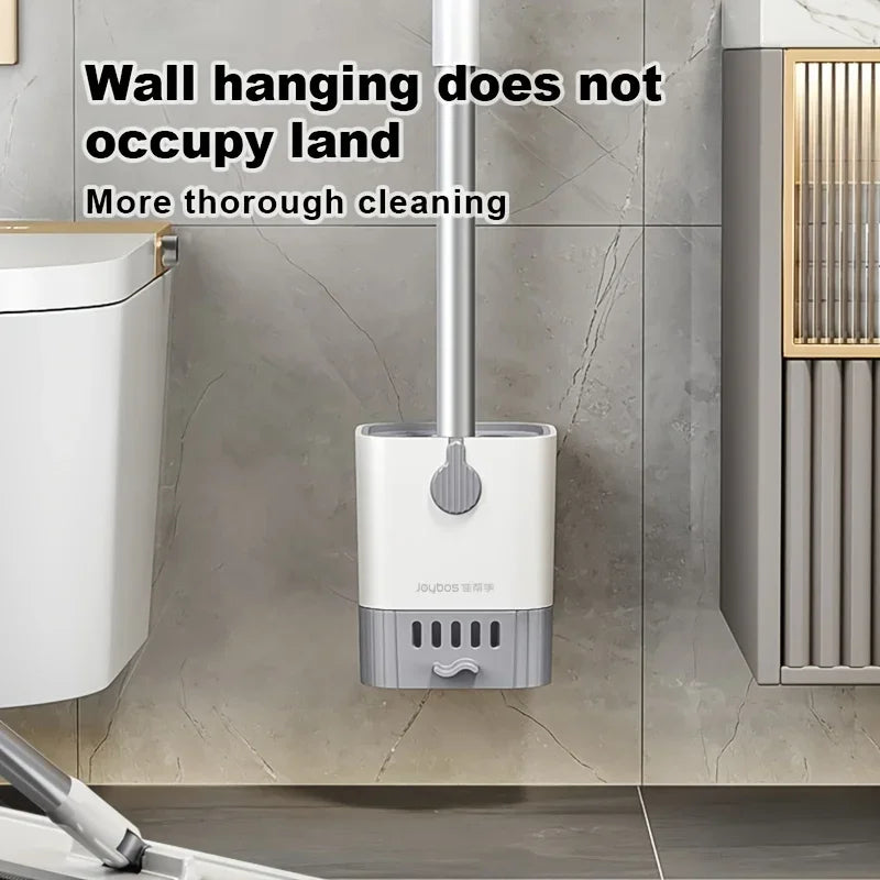 Toilet Brush Holder Wall Mounted Long Handle Toilet