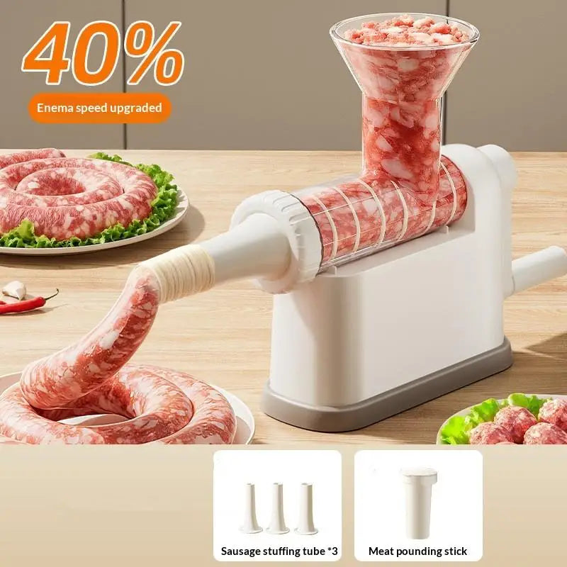 Sausage Stuffing Machine Homemade Sausages Stainless Steel