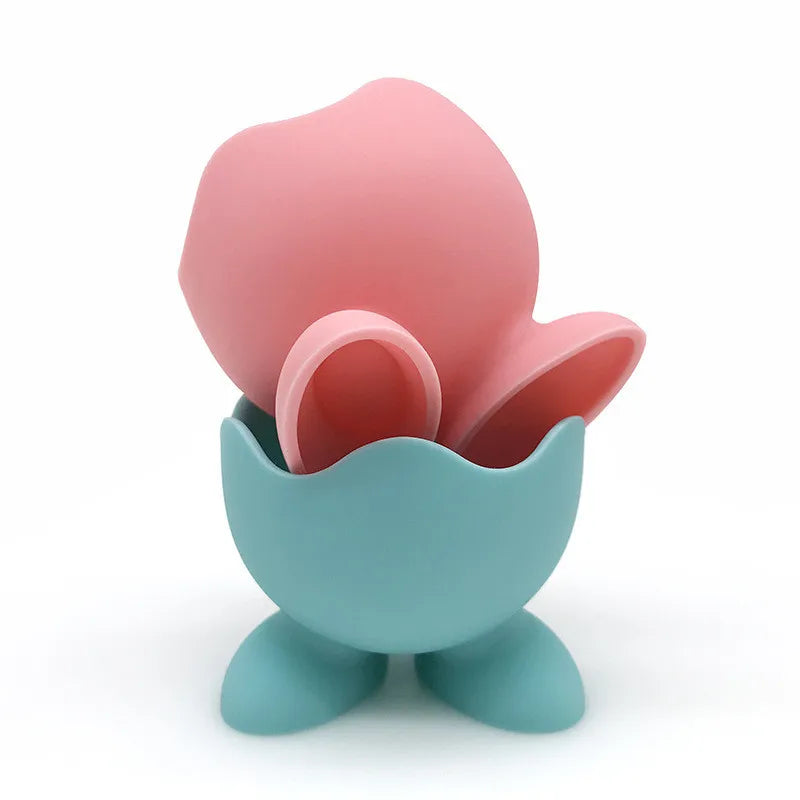 Breakfast Cooking Silicone Eggcup Egg Holder Boiler Egg
