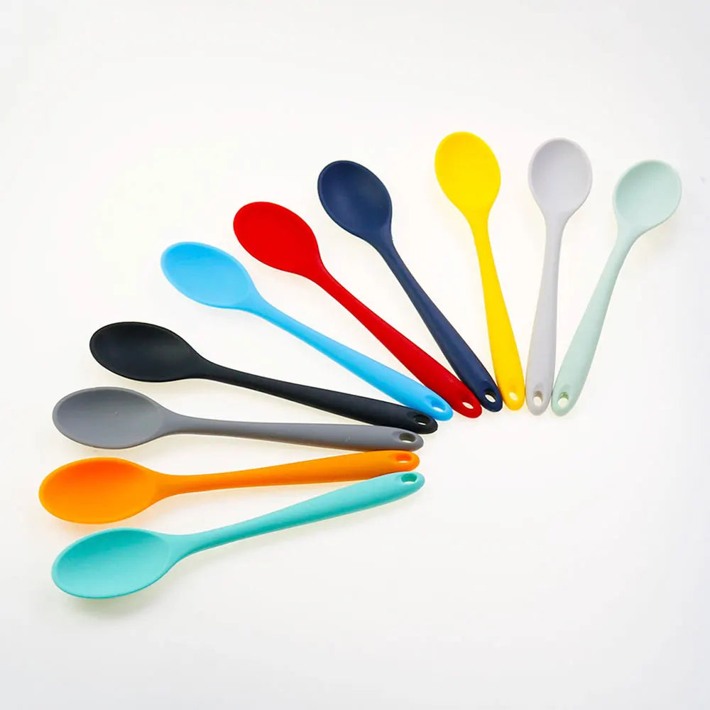 Silicone World Silicone Spoon Mixing Soup Spoons Mixing