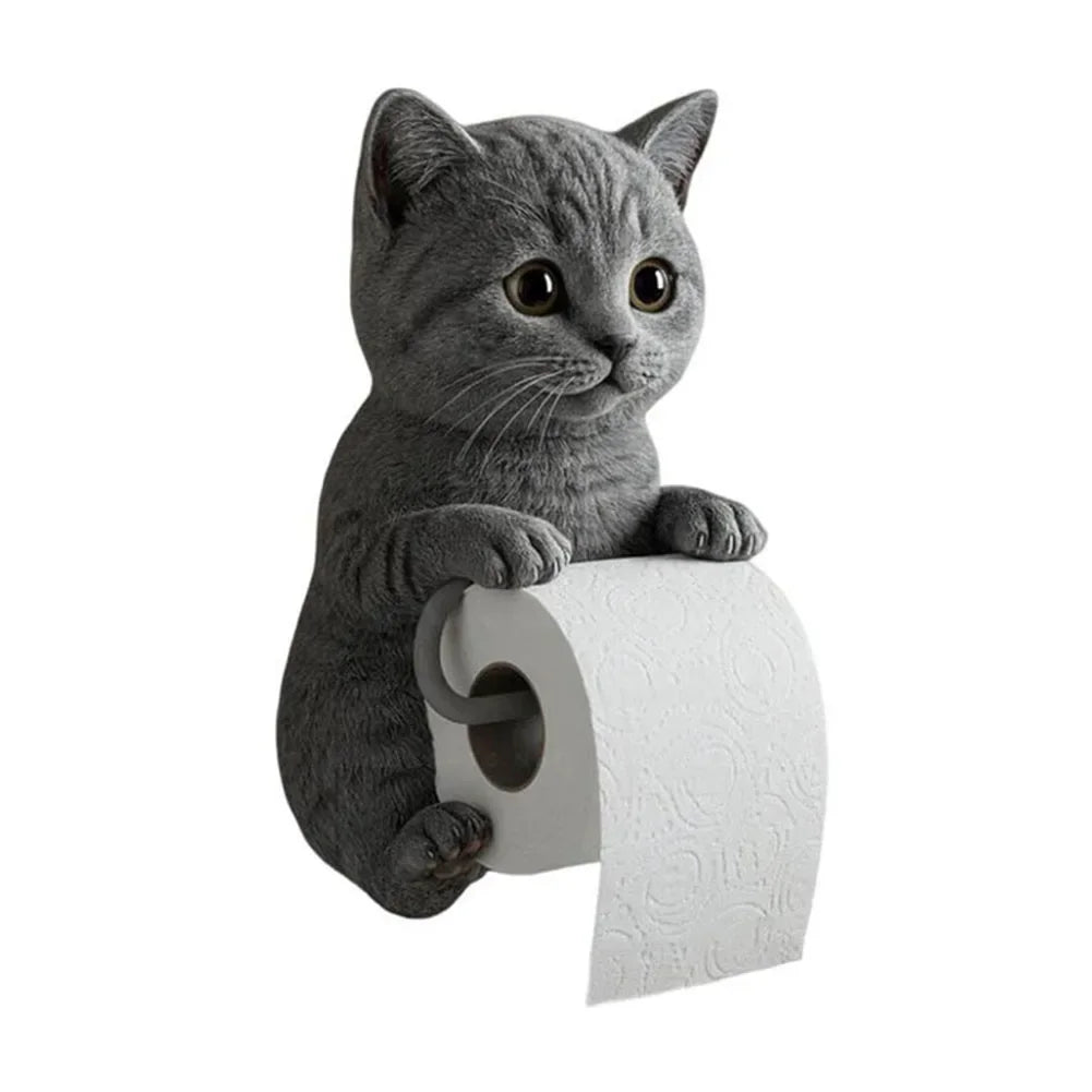 Cat Toilet Paper Holder Cat Toilet Roll Holder