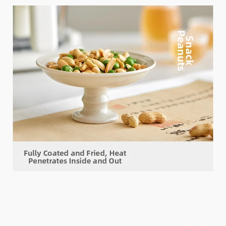 Air Fryer See-Through Glass Basket Small Non-Stick No