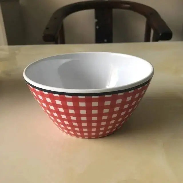 9in Imitation Porcelain Dinner Plate Serving Cake Tray