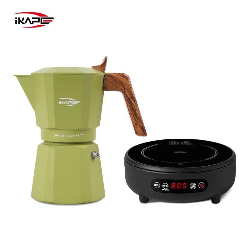 Ikape Espresso Moka Pot Infrared Ceramic Hob 220v