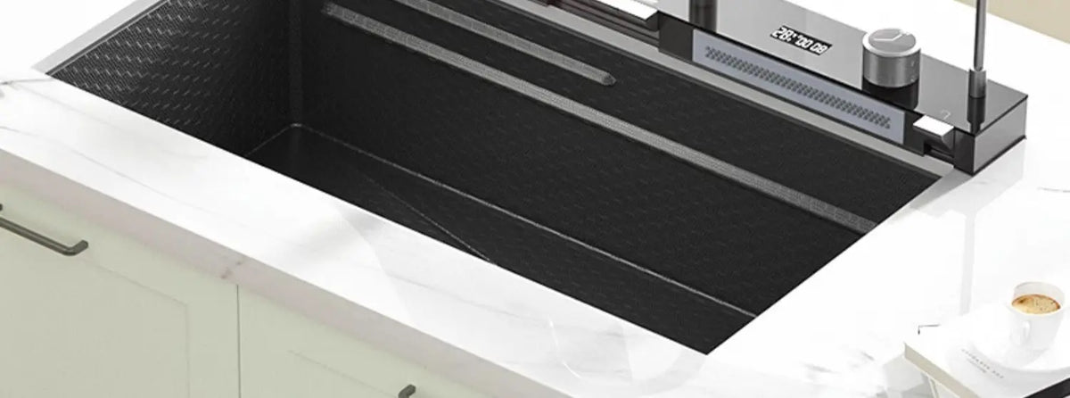 Integrated Waterfall Sink Honeycomb Technology Large Digitial