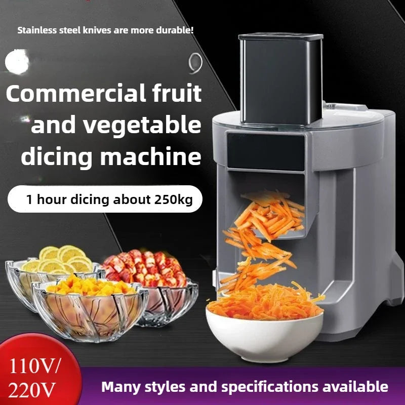 110v 220v In Commercial Food Processor Vegetable Slicer