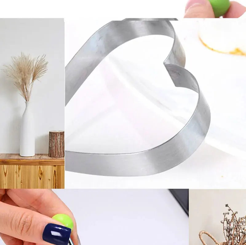 Stainless Steel Fried Egg Shaper Mould Maker Breakfast