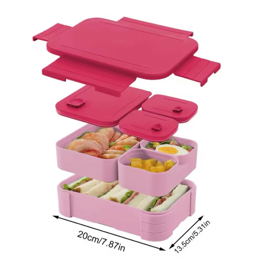 Lunch Box Leak Proof Bpa-Free Bento Lunch Box