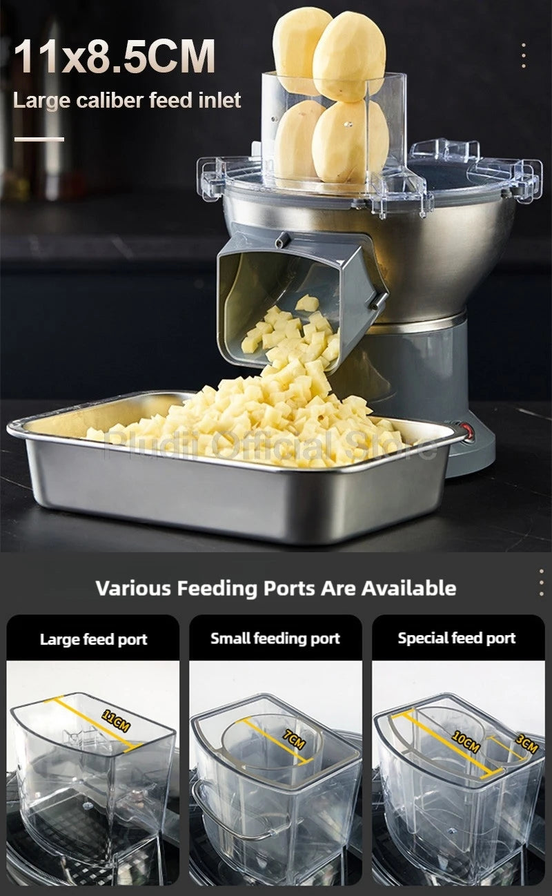 M1 Commercial Electric Vegetable Dicer Food Processor Compact