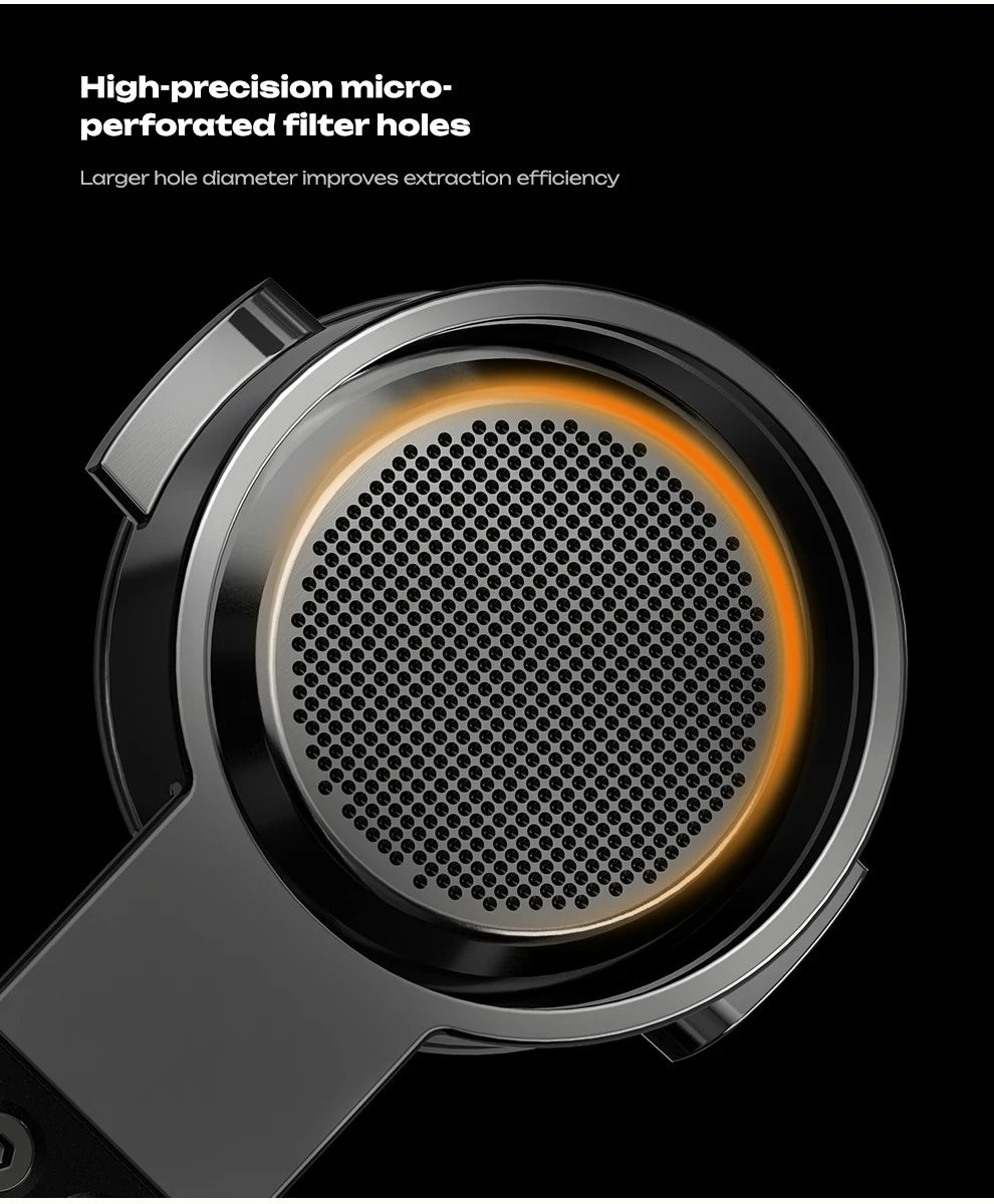 Hibrew V61 58mm Espresso Bottomless Portafilter 2in1 Double