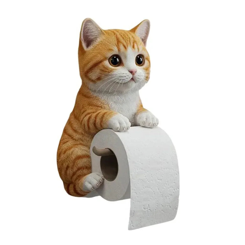 Cat Toilet Paper Holder Cat Toilet Roll Holder