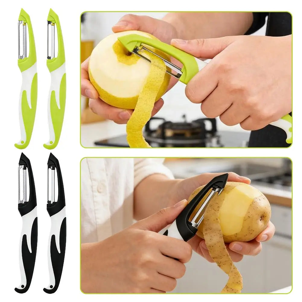 Vegetable Slicer Stainless Steel Peeler Knife Cutter Carrot