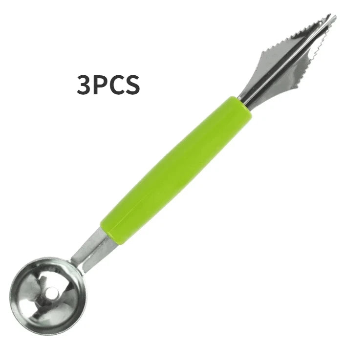 In Melon Cutter Scoop Fruit Carving Knife Fruit