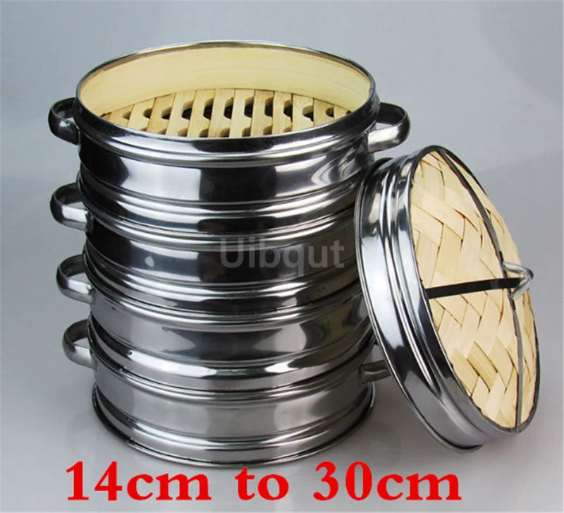 Stainless Steel Cookware Bamboo Steamer Bamboo Steamer Rice