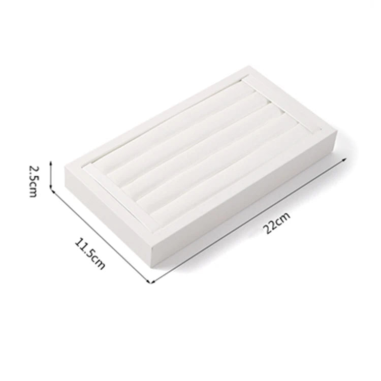 Pu Leather Hand Jewelry Ring Display Pedestal Stand