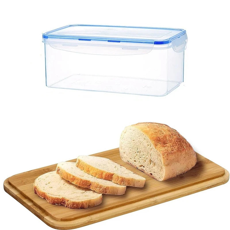 Airtight Food Storage Container Lid Plastic Bread Storage